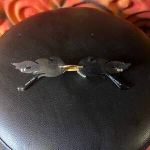 womens black gold fire flame Lens sunglasses urban retro fashion